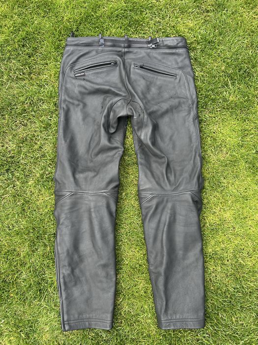 Pantaloni moto piele naturala marimea L
