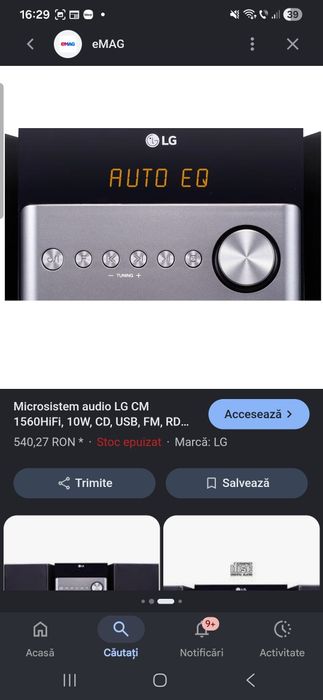 Sistem Audio LG cu boxe