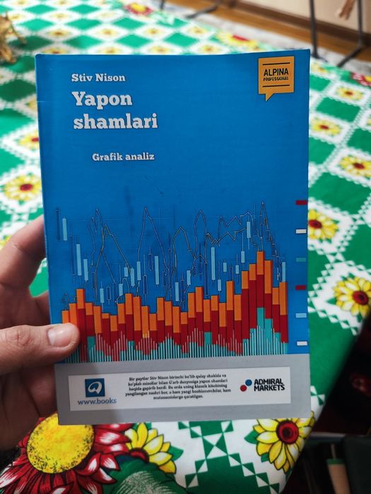 Yapon shamlari, Stiv Nison, treydinga oid kitob, yumshoq muqovada