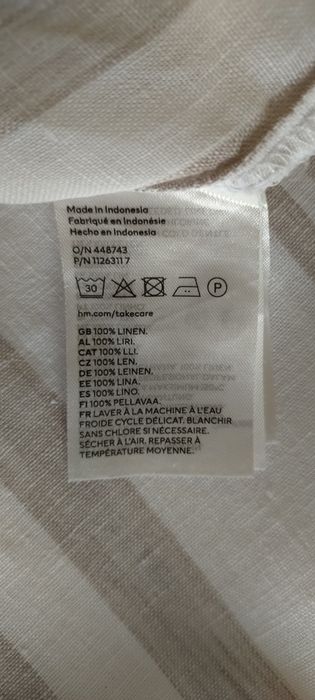 Дамска ленена риза H&M