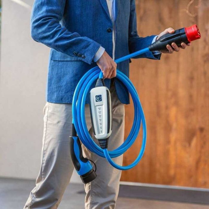 Мобилно зарядно NRGKick Wi-Fi и 4G | Тип 2 | Трифазна 22 KW | 5 Метра