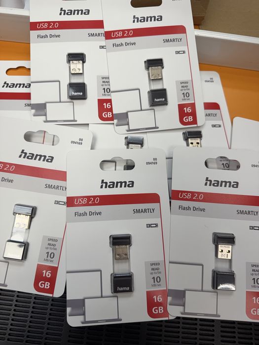флашки Hama 16 gb flash drive smart memory