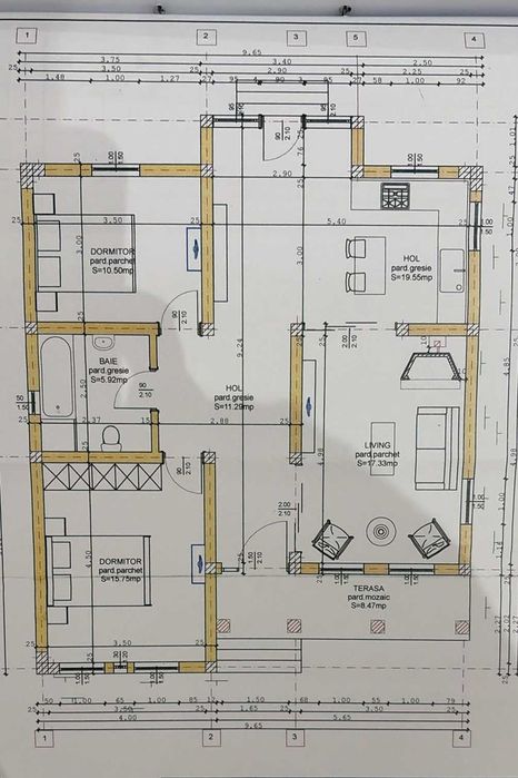 Casa de vanzare Vanatori-Crang P+M constructie 200 mp an 2017 curte 400 mp, complet mobilata si utilata, liberă locuibilă imediat