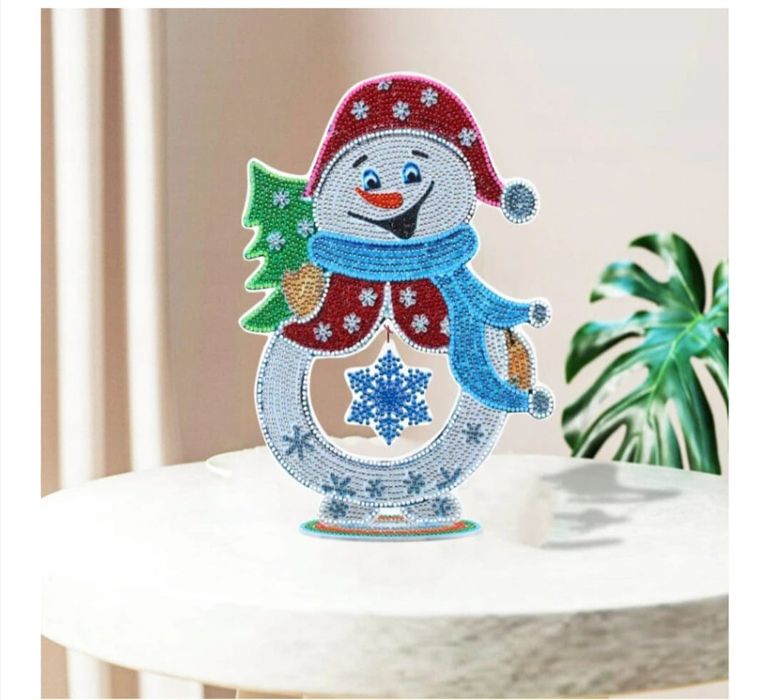 Puzzle mozaic - broderie om de zapada