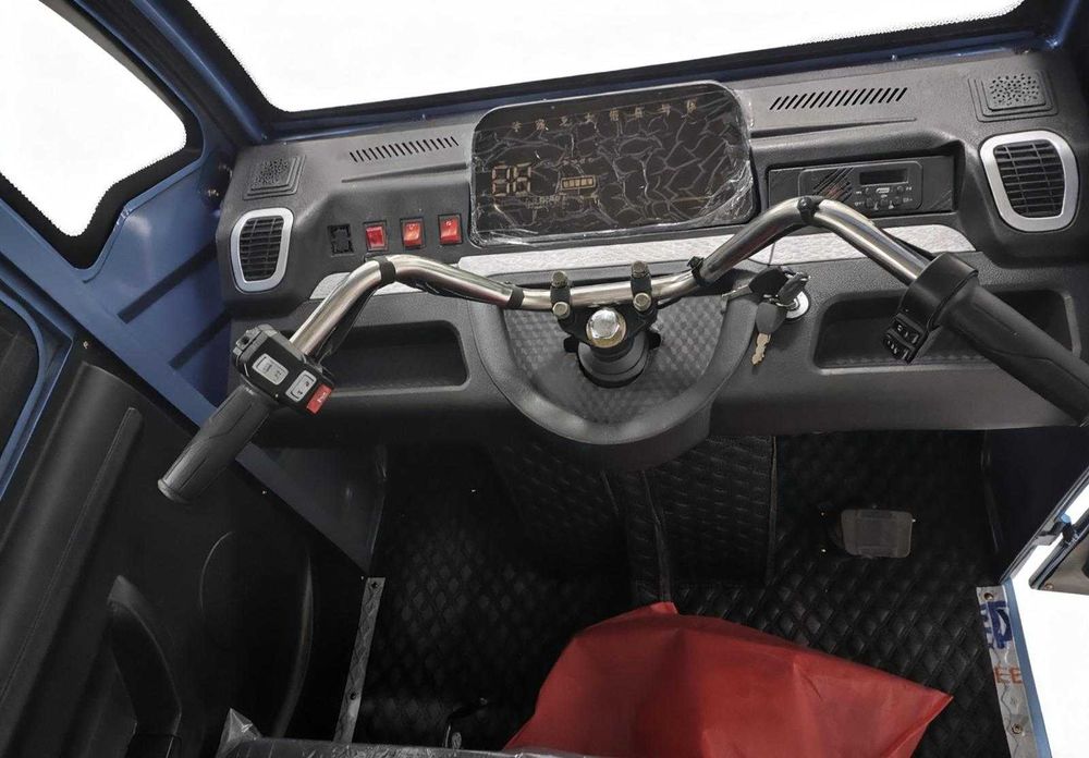 Triciclu electric 4 usi model T2 – 25km/h model NOU fara permis