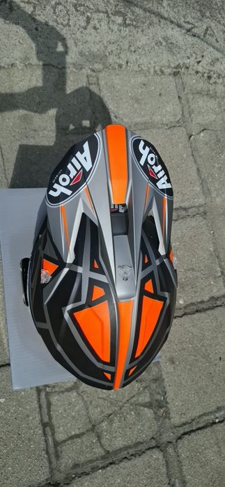 AIROH WRAAP Mood Orange matt