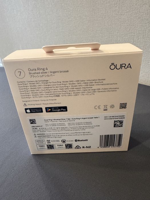 Продам смарт-кольцо oura ring 4