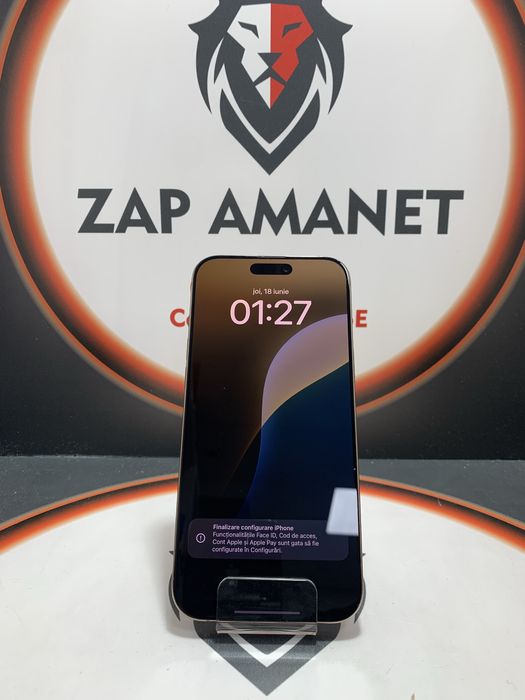 Zap Amanet Vitan - iPhone 16 Pro Max - Desert - 256Gb - 97%