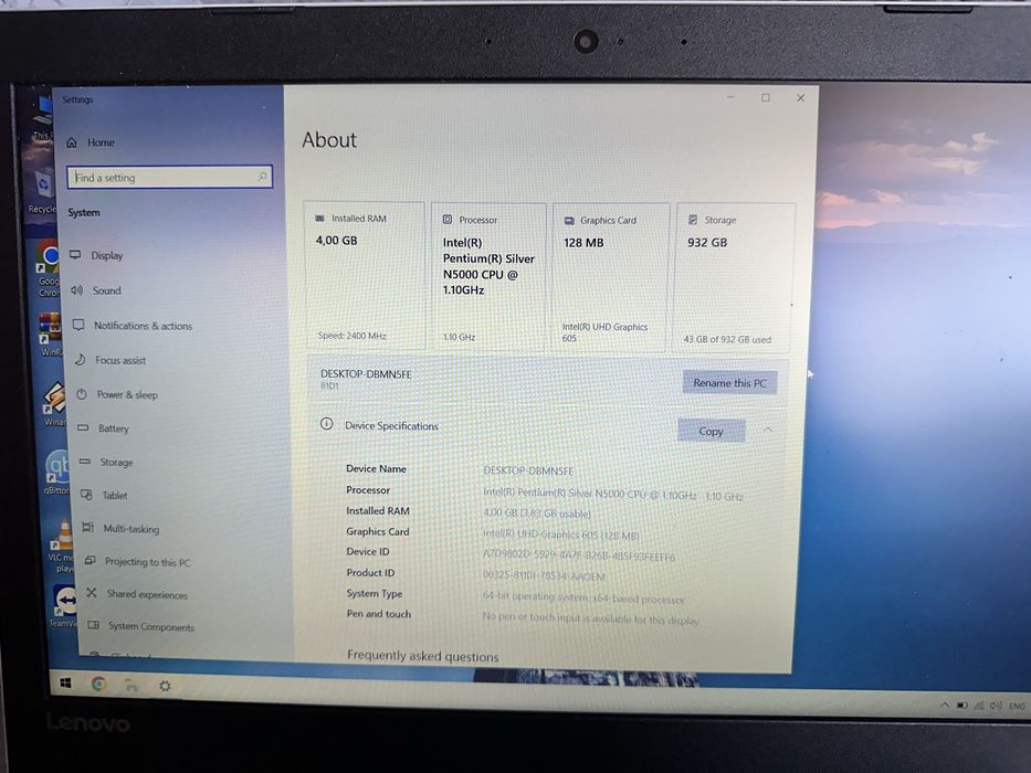 Лаптоп LENOVO idealad330