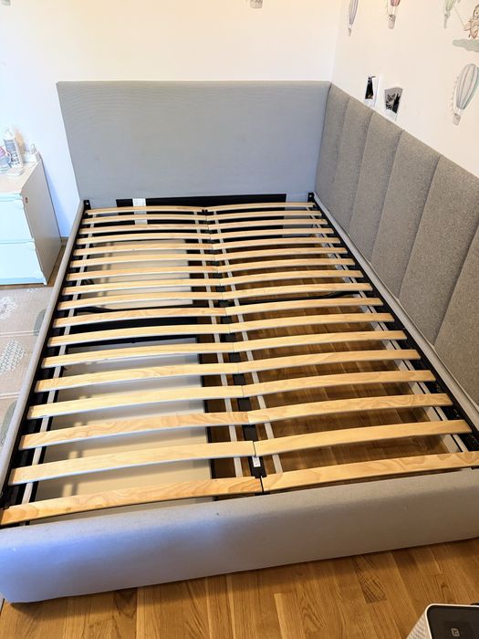 Pat IKEA 140x200 (model Gladstad cu 2 sertare)