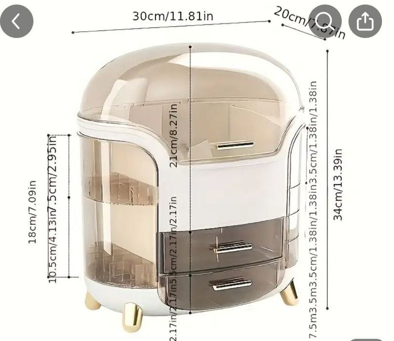 Чисто нов Органайзер за гримове