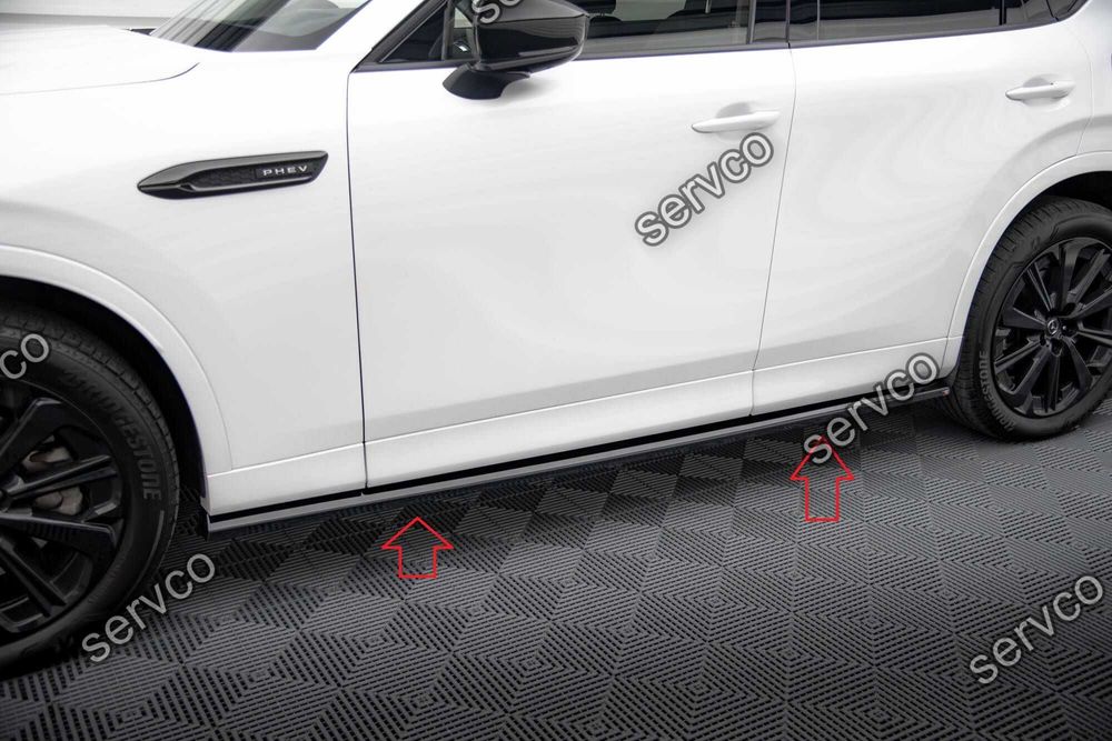 Pachet Set Splitter Exterior Lip Prelungiri Body kit tuning Mazda CX-60 Mk1 2022- v3 - Maxton Design