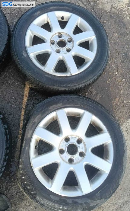 Set 4 Jante Aliaj 205 55 16 R16 6.5Jx16112 ET50 Volkswagen Jetta 3 2005 - 2011 Cod 1K0601025R [MX1130]
