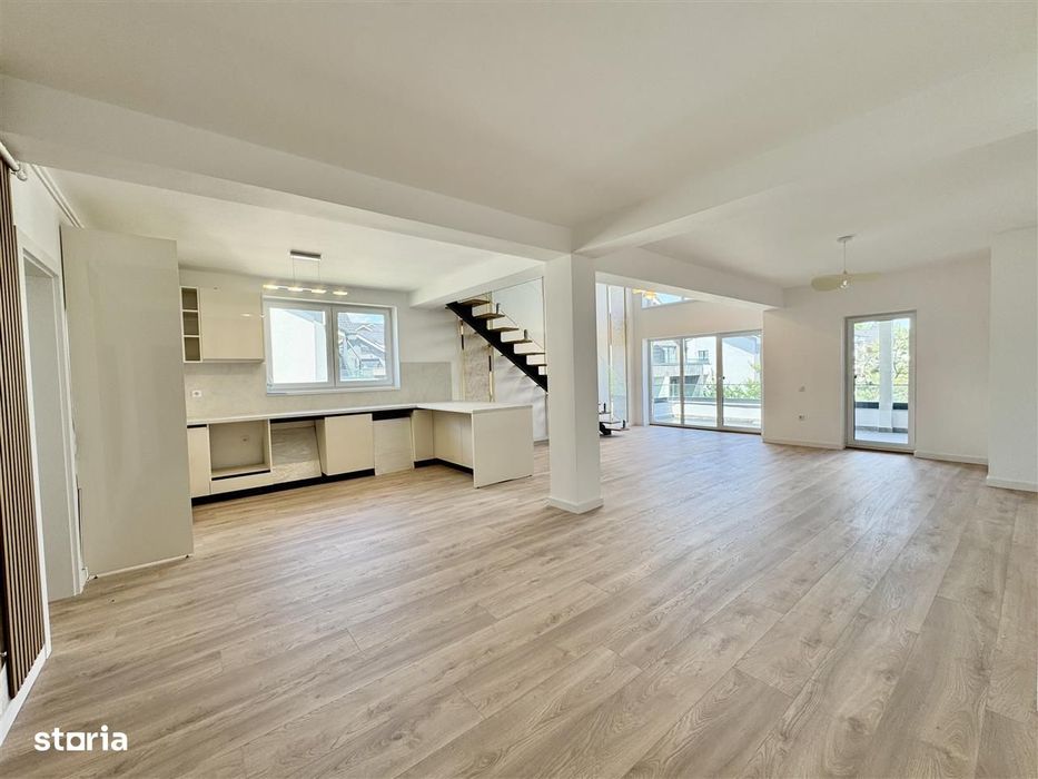 Penthouse modern - 4 camere, 2 balcoane - calitate premium