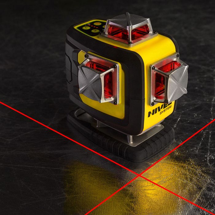 Nivela laser in cruce Nivel System CL4D-R, 4D, laser rosu