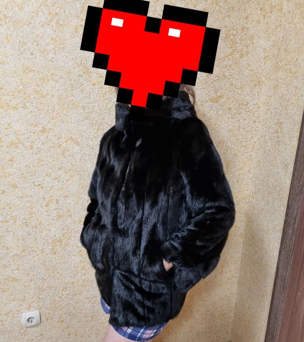 Шуба норковая модная