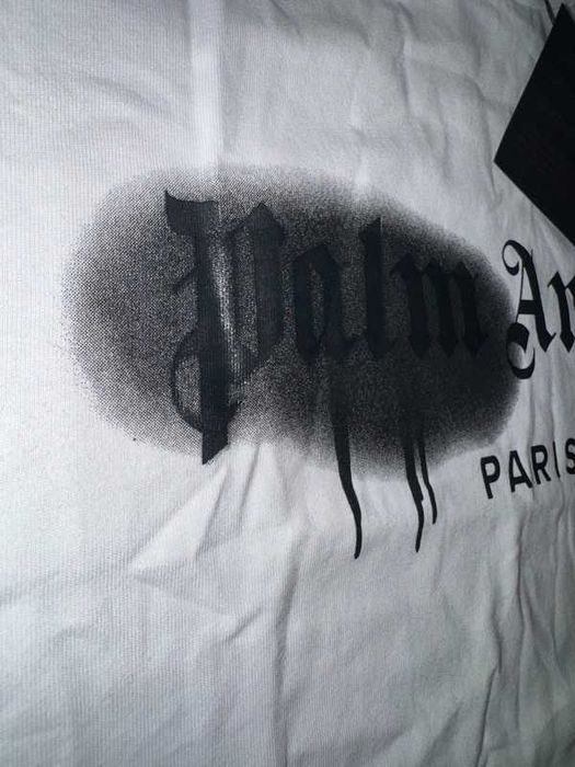 Palm Angels "Paris" White T-shirt