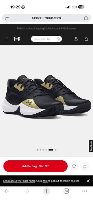 UA lockdown 7 Low-Ъндър Армър