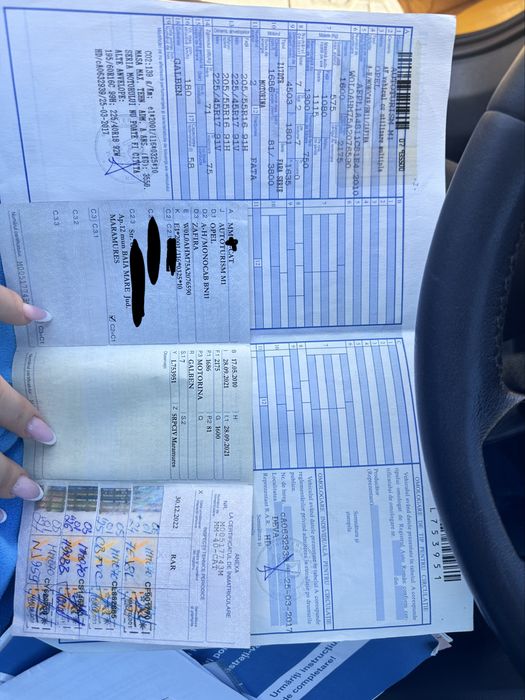 Vand opel zafira 7 locuri