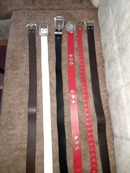 Дамски колани естествена кожа