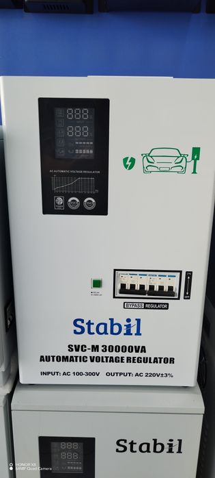 Stabilizator Elektromobil zaryadka uchun 30 kva 100-300V
