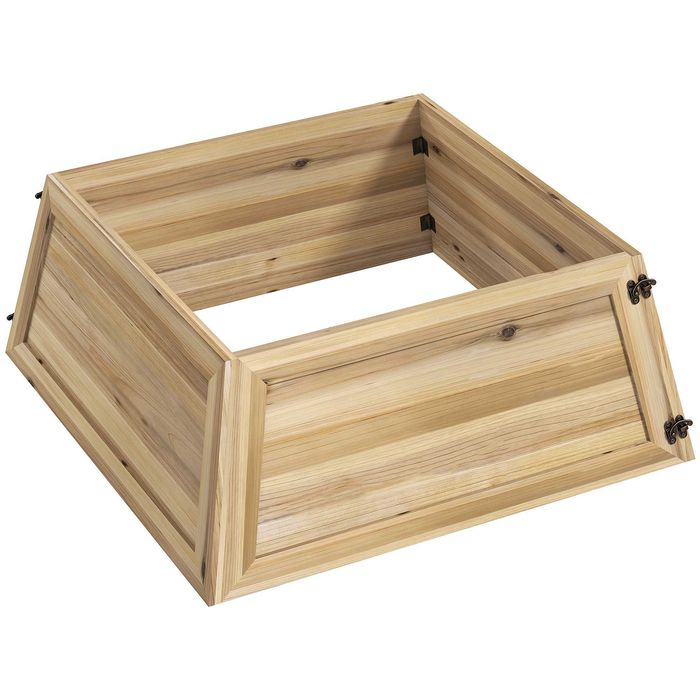 HOMCOM Коледна пола за елха 65 x 65 см