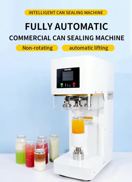 Can sealing machine pet banka upakovka упакаюшие банични