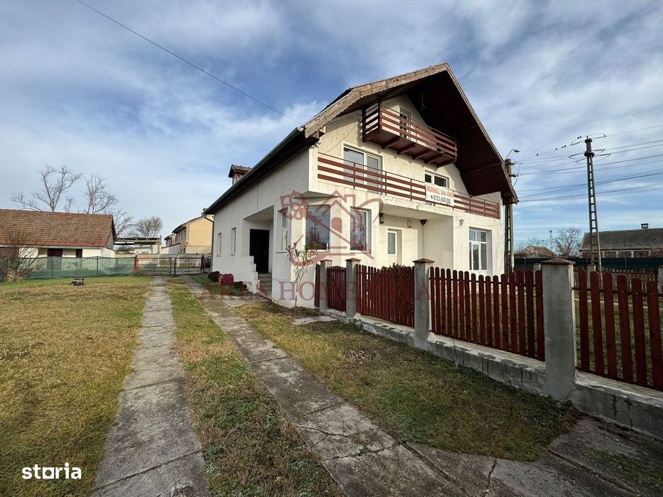 Casă 7 camere de vânzare/închiriere Izvin + anexă 90 mp- Comision 0