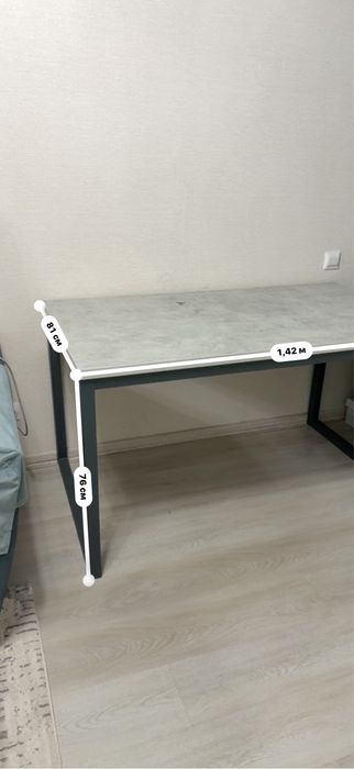 Стол рабочий Zeta