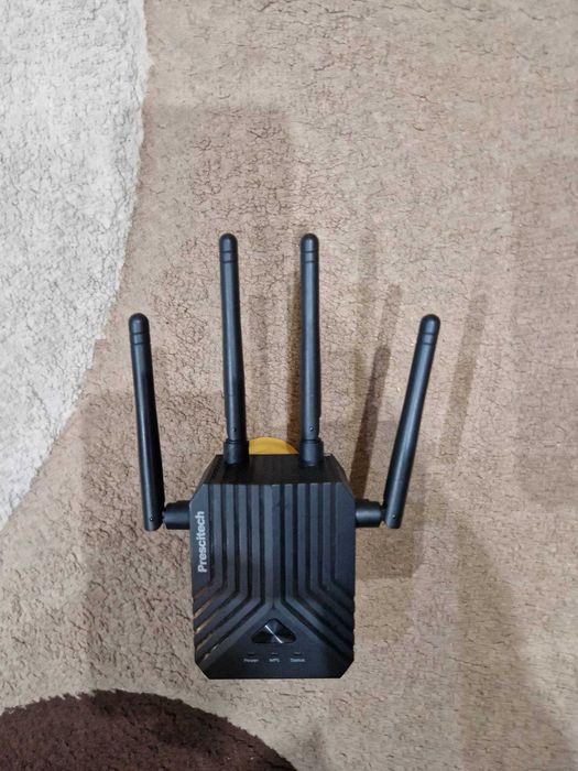 Prescitech ac1200 Dual Band WiFi Range Extender X12 + adaptor UE