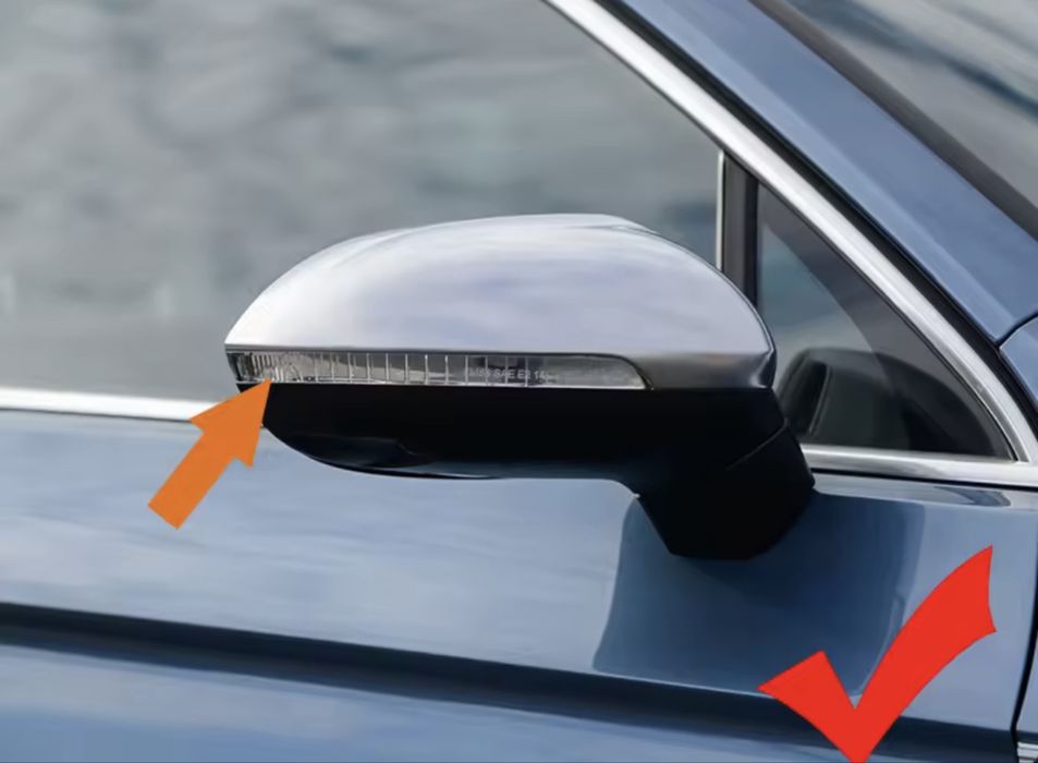 Нови динамични / Dynamic Led мигачи за VW Arteon Passat B8 Golf MK8 R