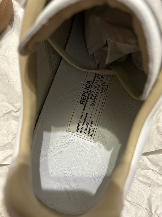 Adidasi Masion Margiela Gats Trainers White