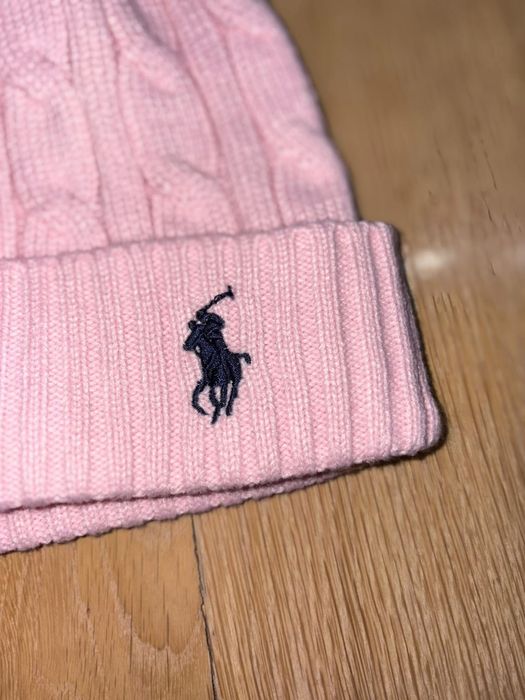 Căciulă Polo Ralph Lauren roz Noua Eticheta