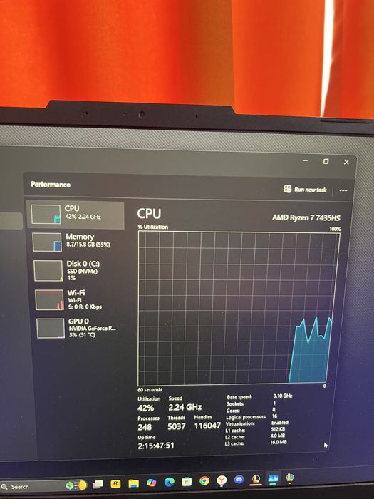 Laptop ASUS TUF Gaming A15