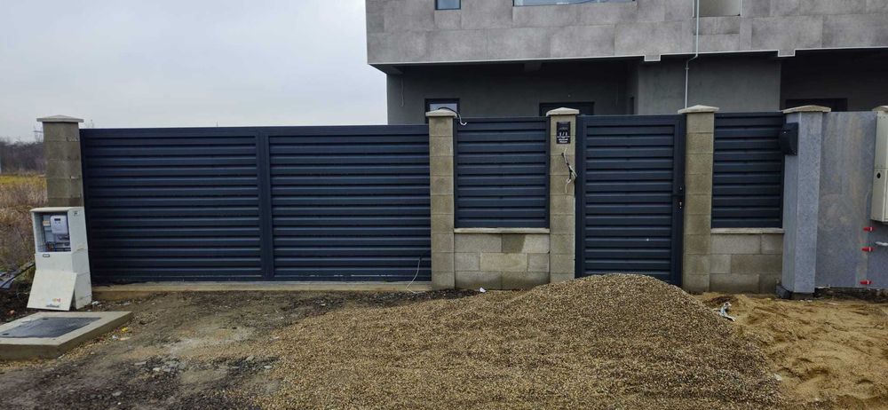 Porti si Garduri Metalice Orizontale Jaluzea Preturi Fabrica Pucioasa