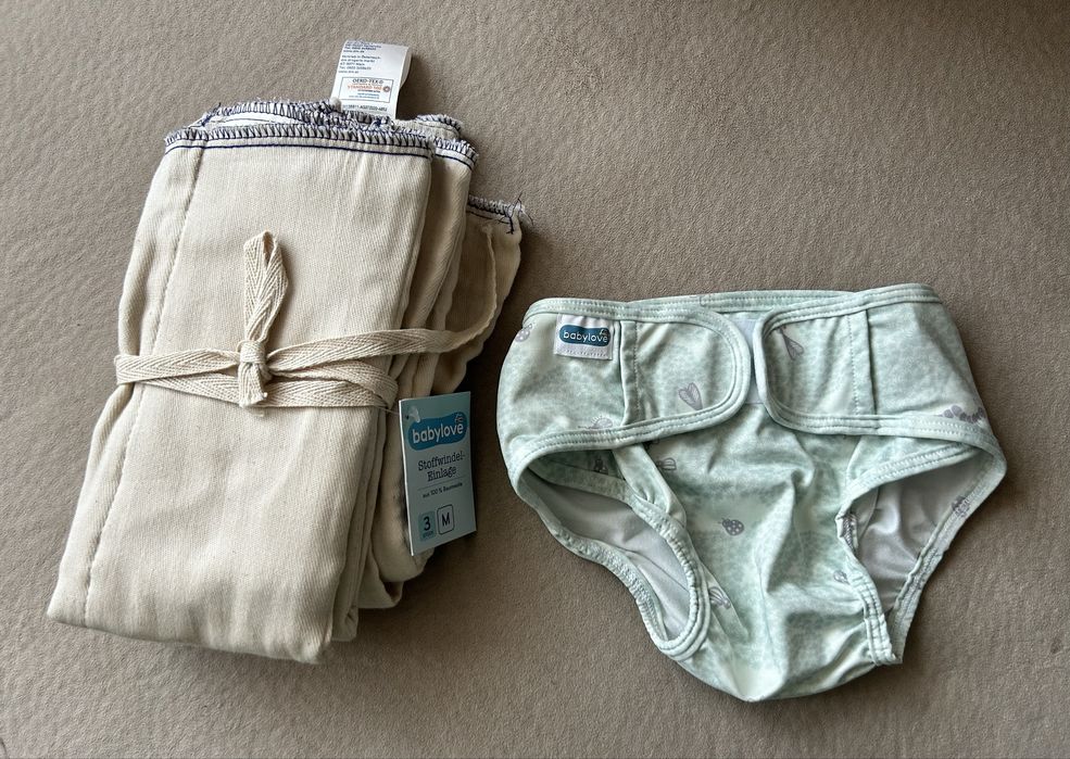 Хибридна пелена за многократна употреба + 3 бр вложки 11-18 кг