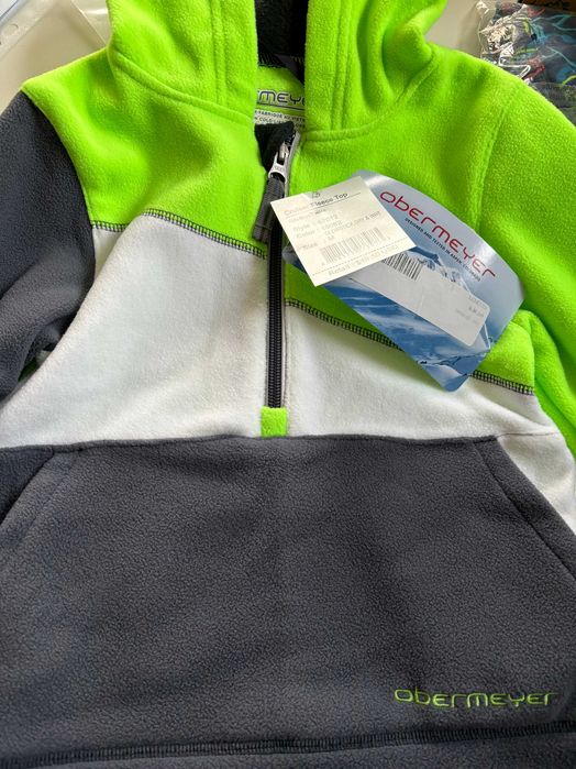 NOU! Bluza / hanorac polar copii Obermeyer Glowstick Cruiser