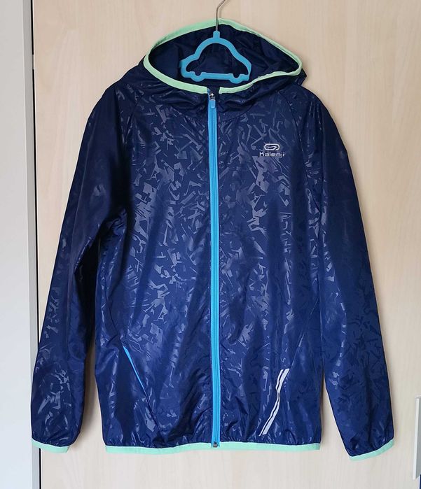Kalenji by Decathlon anti vant băieți 8-9ani 131-140cm Windbreaker Water Resistant