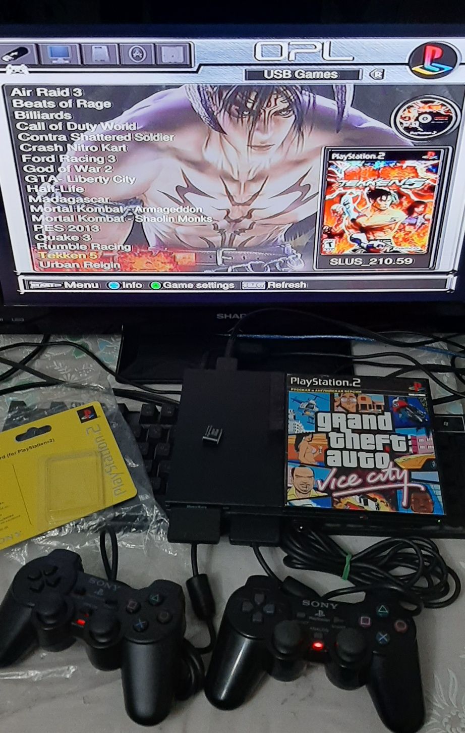 Playstation 2 slim ps2 slim: 800 000 сум - Приставки Джизак на Olx