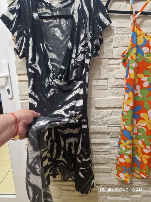 Rochii lungi de vara, bumbac si voal