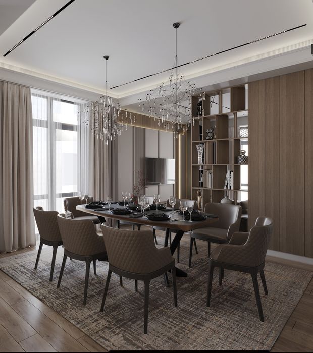 Услуги Дизайнера интерьера, дизайн интерьер хай-тек минимализм неоклас