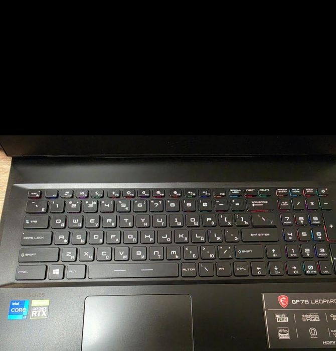 Игровой ноутбук MSI GP 76 Leopard 17.3 RTX 3070 8gb