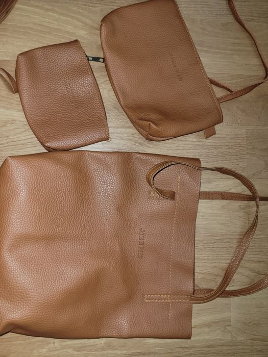 Дамска чанта от три части