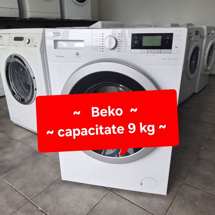 Beko 9 kg. Mașină de spălat rufe automată  / import Germania.