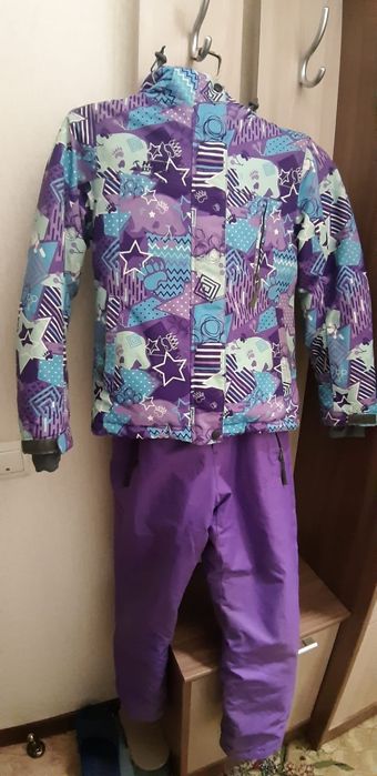Лыжный костюм детский на девочку