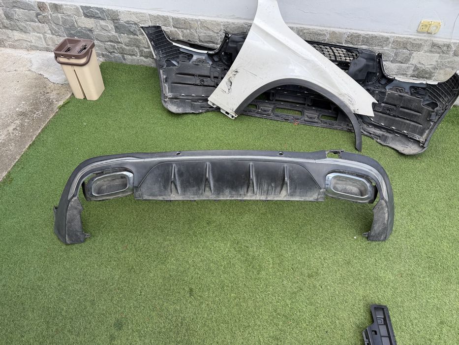 Оригинална добавка за задна броня AMG line  GLC x253 2020-2022 г