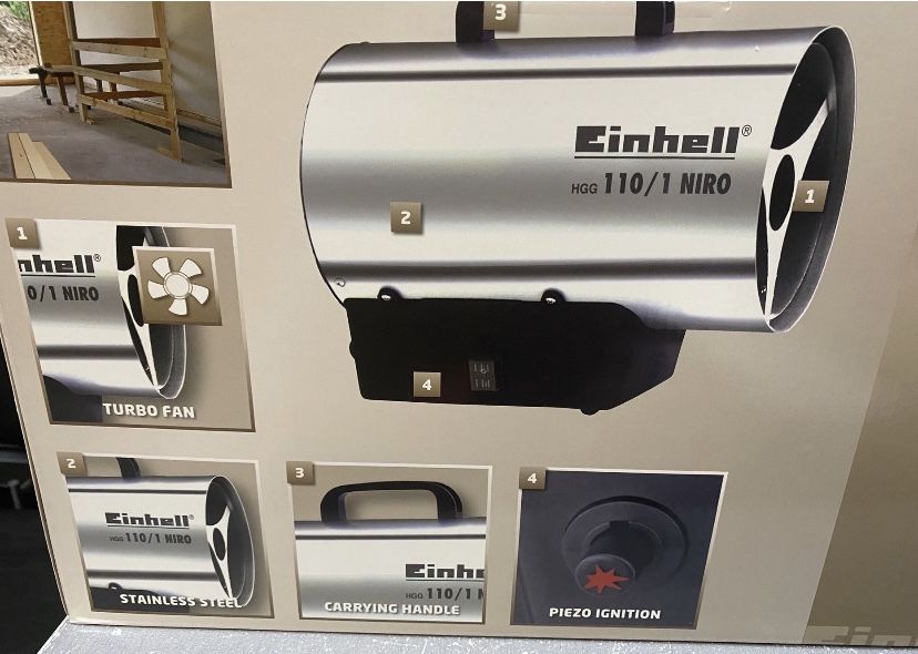 Нов газов калорифер Einhell