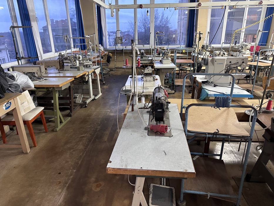 Разпродажба на шивашки цех