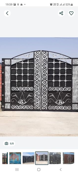 Покраска Ворот. Профессионально