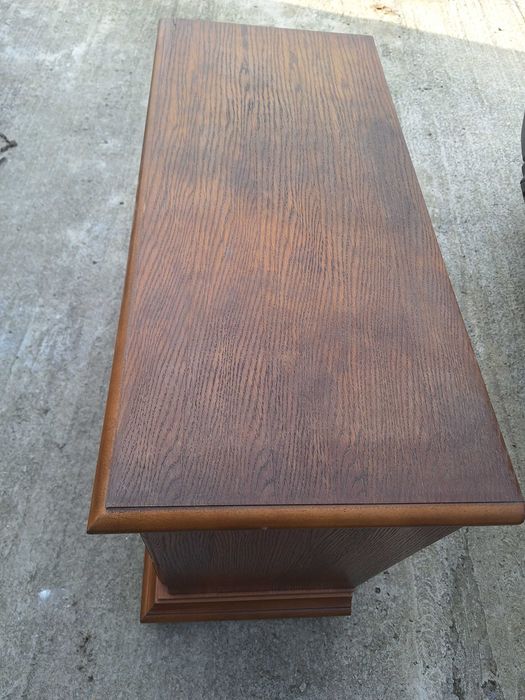 Comoda Romana stejar antichizat patinat 93x71x42 cm  lemn masiv